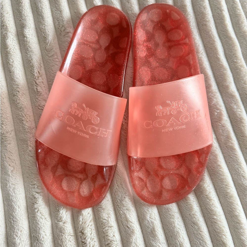 Coach Jelly Slides